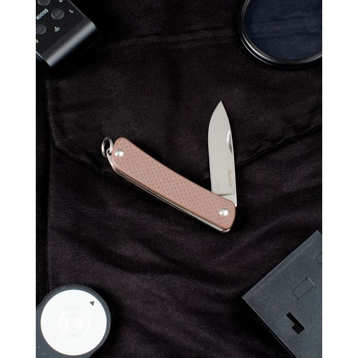 Багатофункціональний ніж Ruike Criterion S11, (5.3 см) 12C27 / G10 коричневий