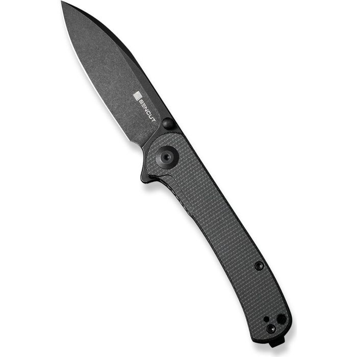 Ніж складаний кишеньковий Sencut Scepter, (7.5 см) 9Cr18MoV / Micarta чорний