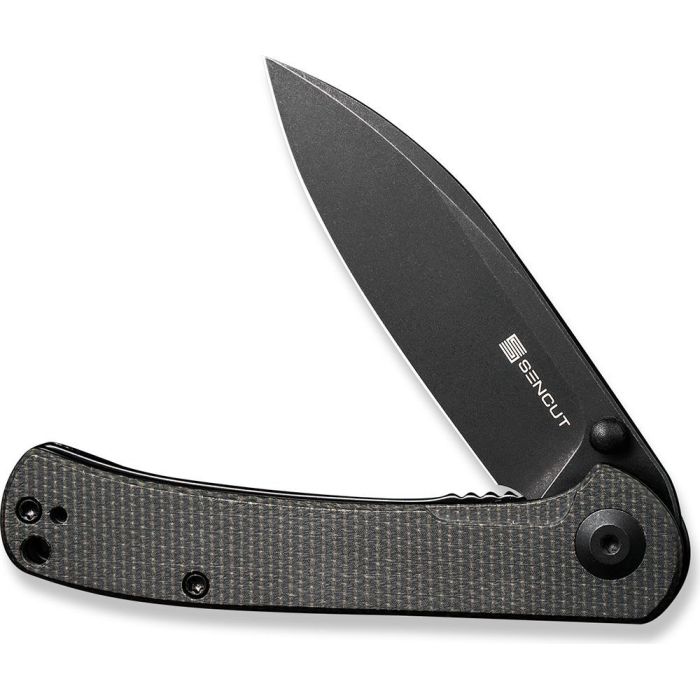 Ніж складаний кишеньковий Sencut Scepter, (7.5 см) 9Cr18MoV / Micarta чорний