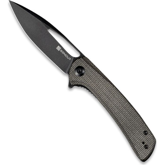 Ніж складаний туристичний Sencut Honoris, (8.8 см) 9Cr18MoV / Micarta сірий