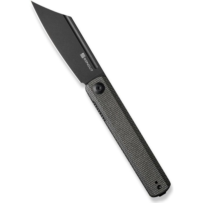 Ніж складаний туристичний Sencut Bronte, (8.6 см) 9Cr18MoV / Micarta чорний