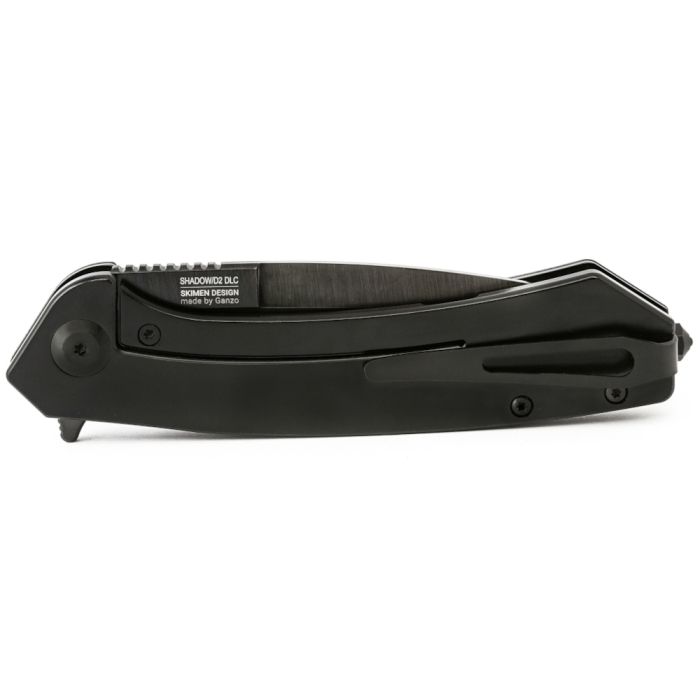 Нiж туристичний Adimanti SHADOW by Ganzo (Skimen design) (8.5 см) D2 / G10 чoрний клинок