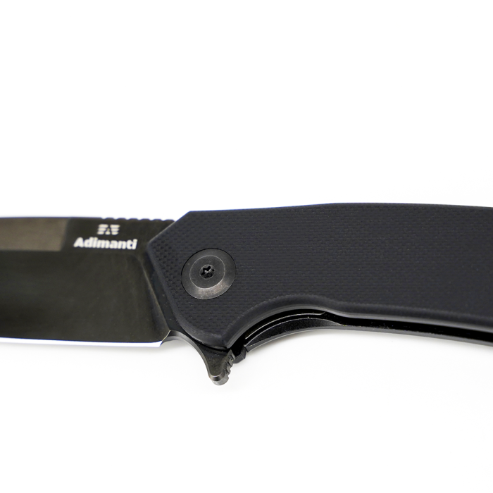 Нiж туристичний Adimanti SHADOW by Ganzo (Skimen design) (8.5 см) D2 / G10 чoрний клинок