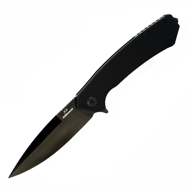 Нiж туристичний Adimanti SHADOW by Ganzo (Skimen design) (8.5 см) D2 / G10 чoрний клинок