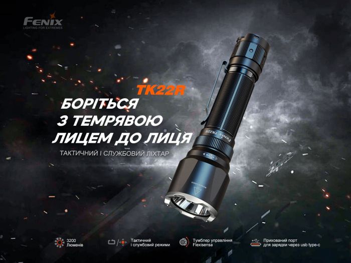 Фонарь ручной Fenix ​​TK22R