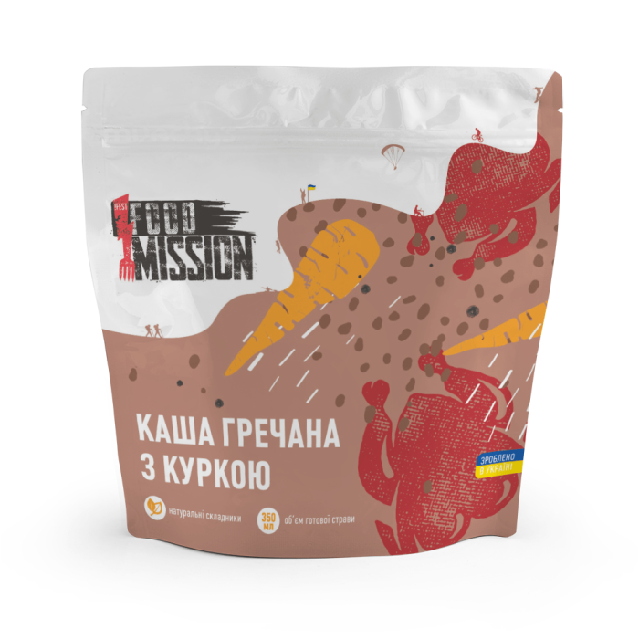 Каша гречневая с курицей