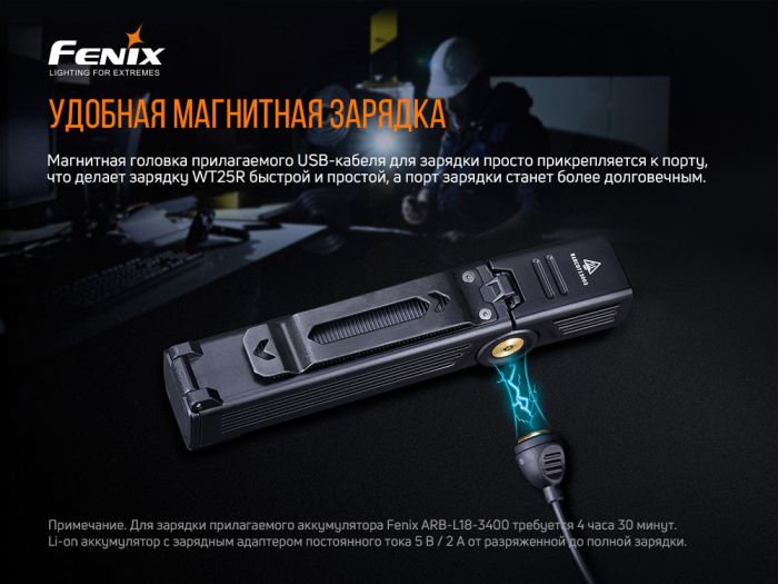 Ліхтар ручний Fenix WT25R