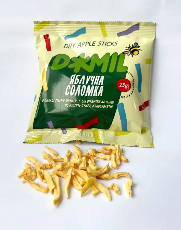 Яблучна соломка Джміль